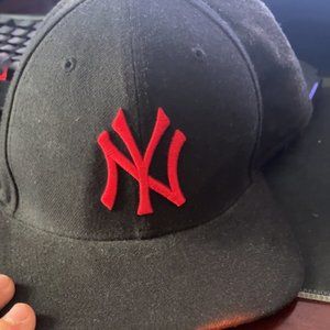 hat with stain